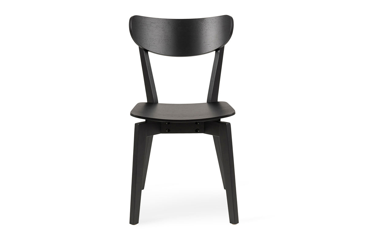 Roxby Dining Chair | Oak | Black