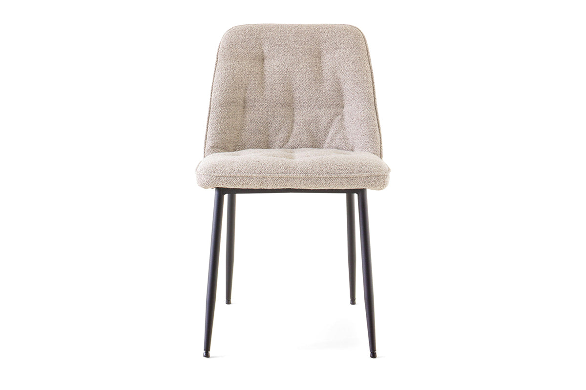 Brooke Dining Chair | Fabric | Beige