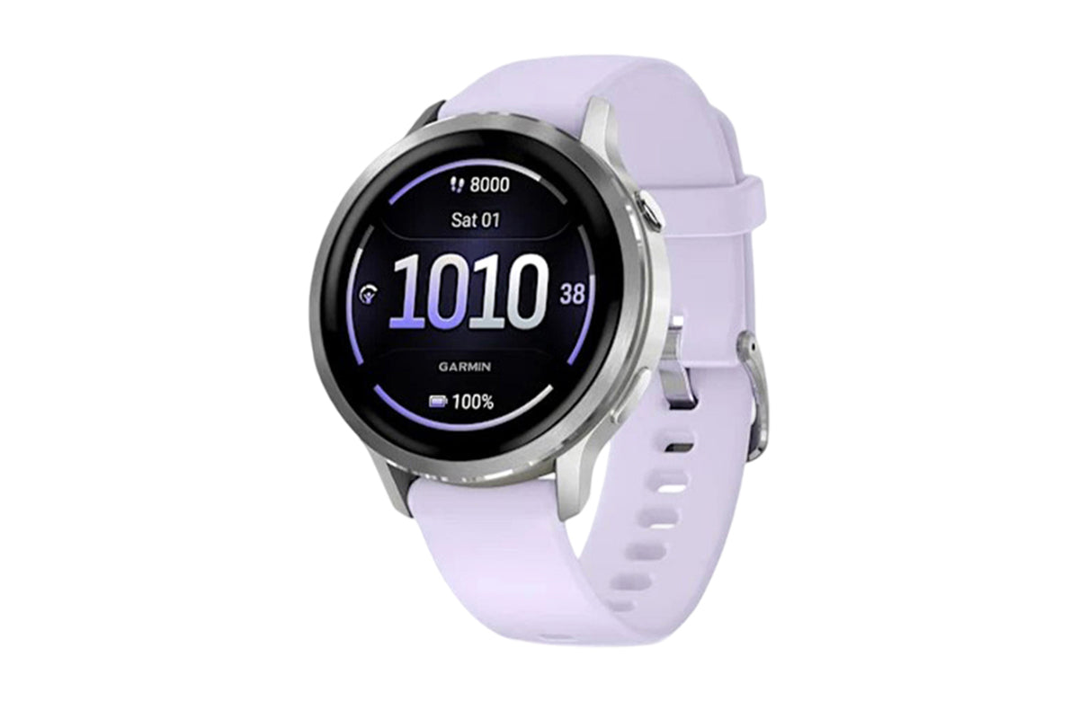 Garmin Venu 4 GPS Smart Watch | 41mm | Silver/Periwinkle