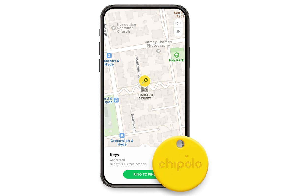 Chipolo One Bluetooth Item Finder | Yellow