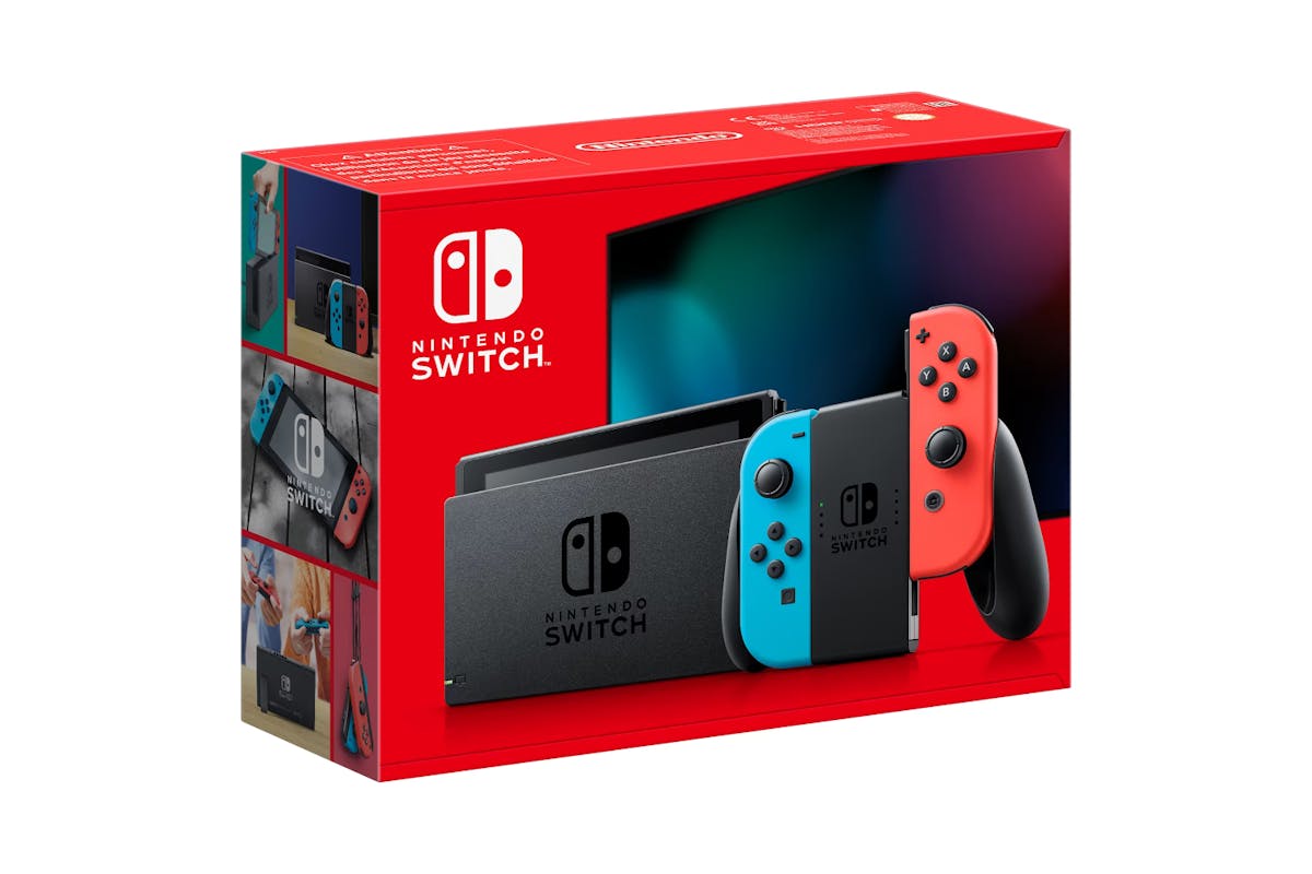 Nintendo Switch Joy Con Neon Blue Red