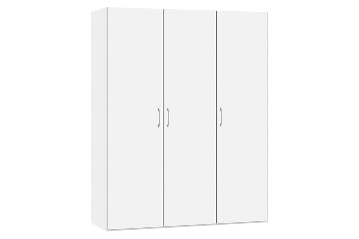 Lena Wardrobe | 3 Door | Premium White