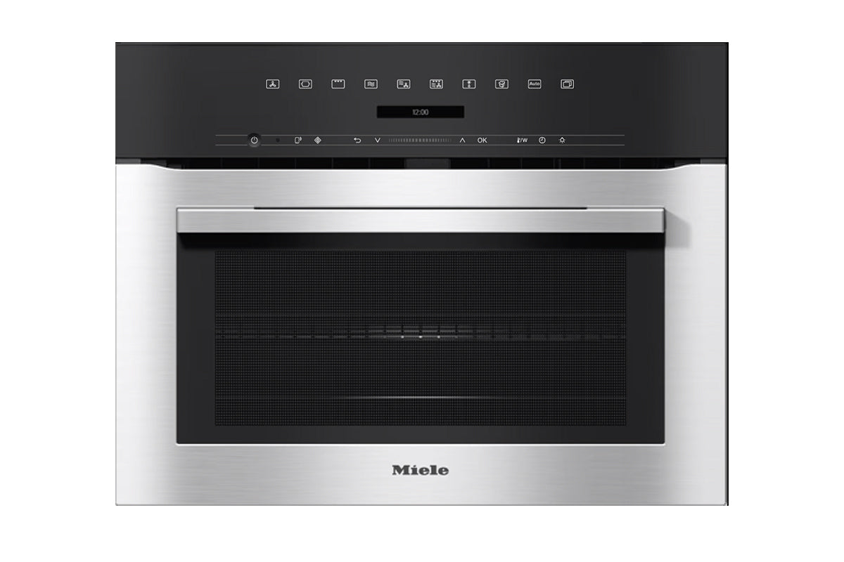 Miele H 7140 BM Built-in Compact Microwave Combination Oven | 11093410 | Stainless Steel/Clean Steel