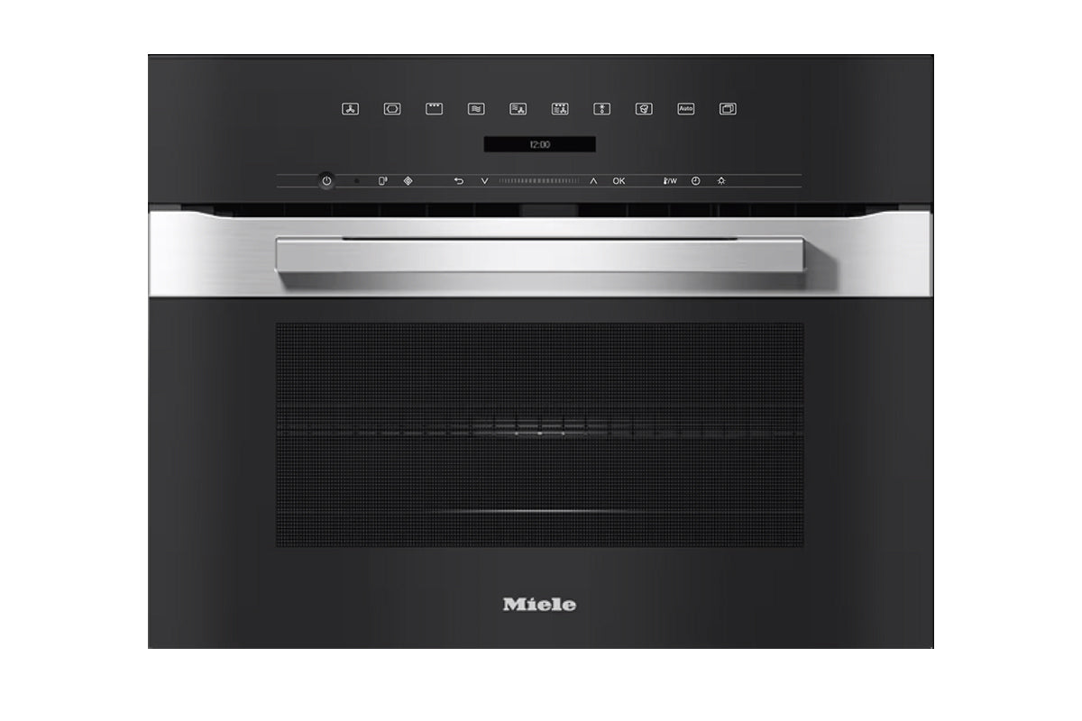 Miele H 7240 BM Built-in Compact Microwave Combination Oven | 11093470 | Stainless Steel/Clean Steel