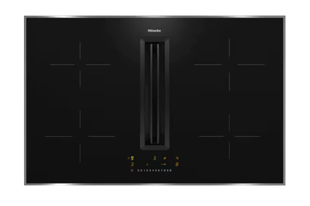 Miele 80cm 4 Zones Induction Hob | 12246260 | Black