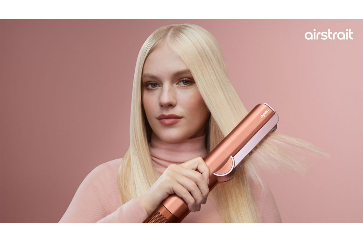 Dyson Airstrait Hair Dryer and Straightener | 143346-01 | Amber Silk