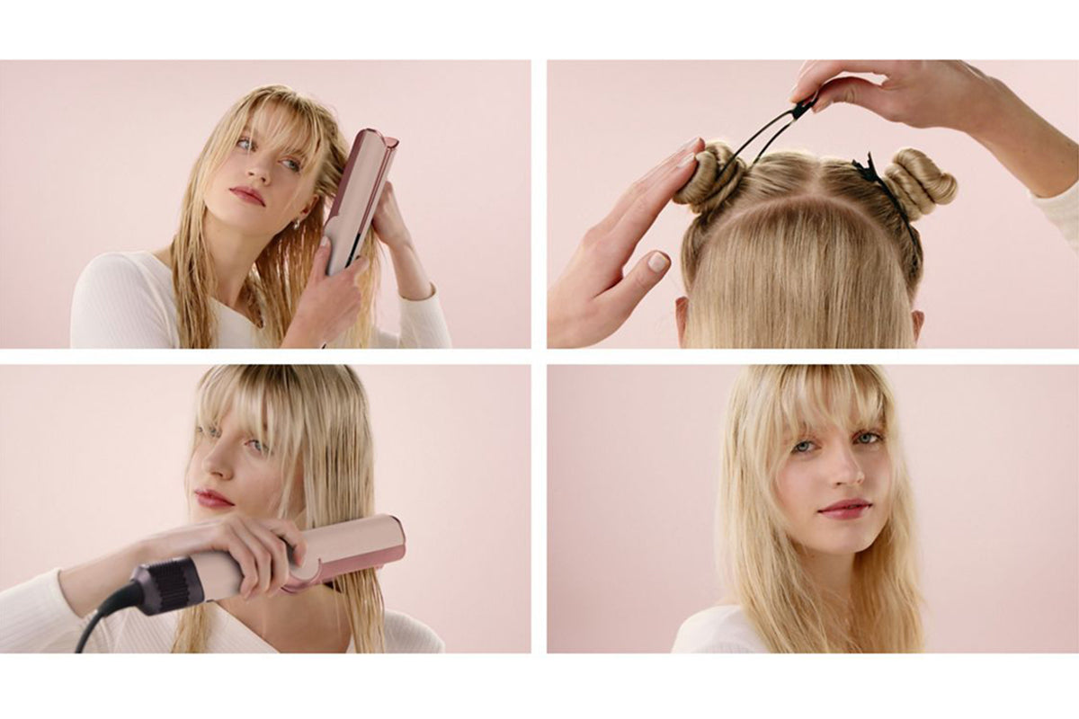 Dyson Airstrait Hair Dryer and Straightener | 143346-01 | Amber Silk