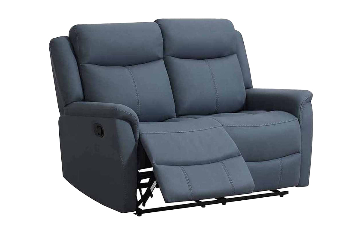 Otto 2 Seater Sofa | Power & Manual Recliner | Midnight Grey