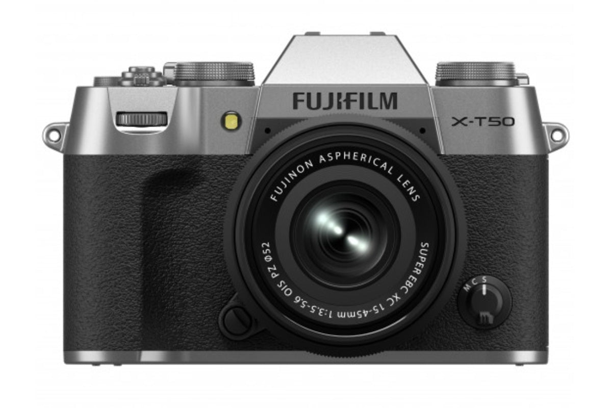 Fujifilm X-T50 Camera with XC15-45mm Lens | Silver