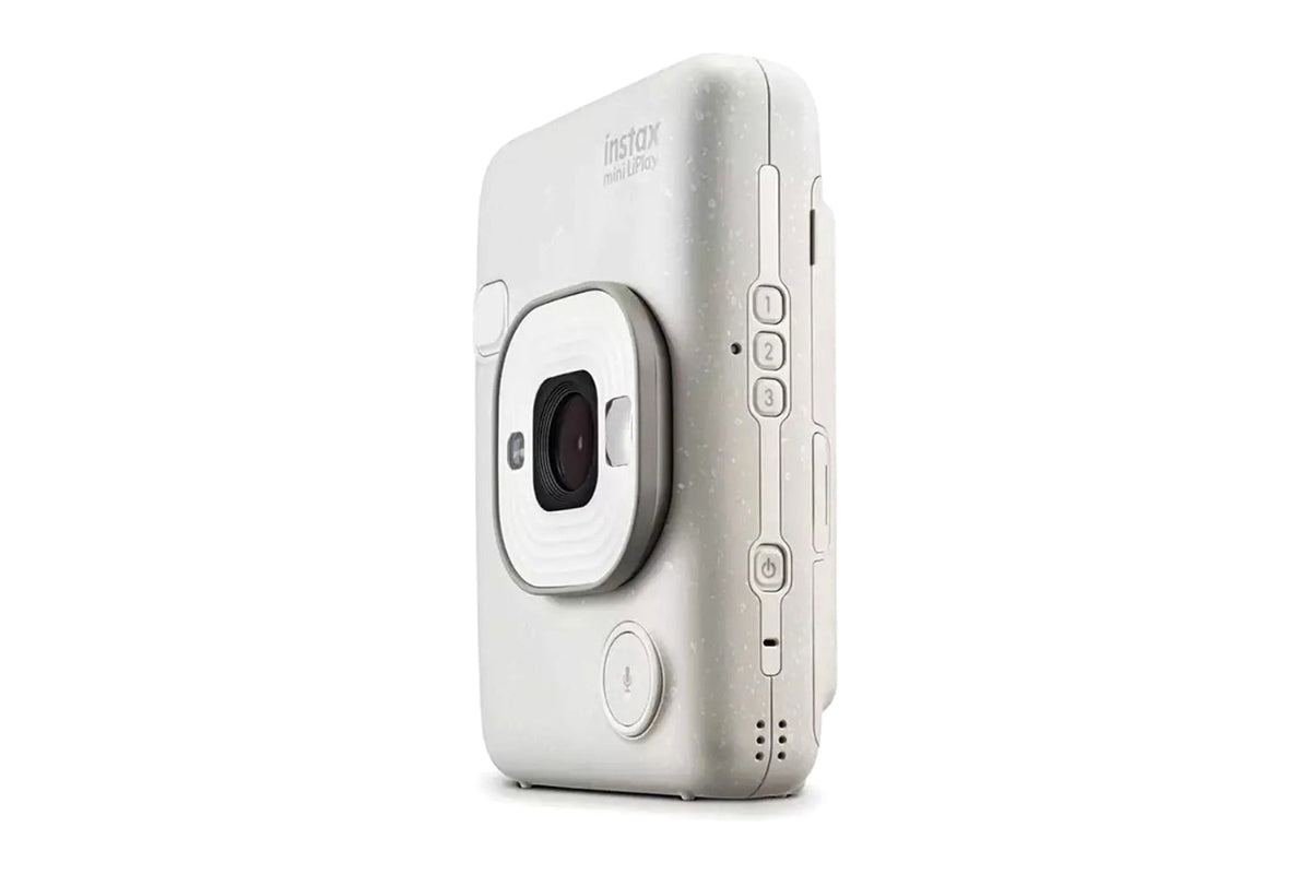 Fujifilm Instax Mini LiPlay Instant Camera without Film | Misty White