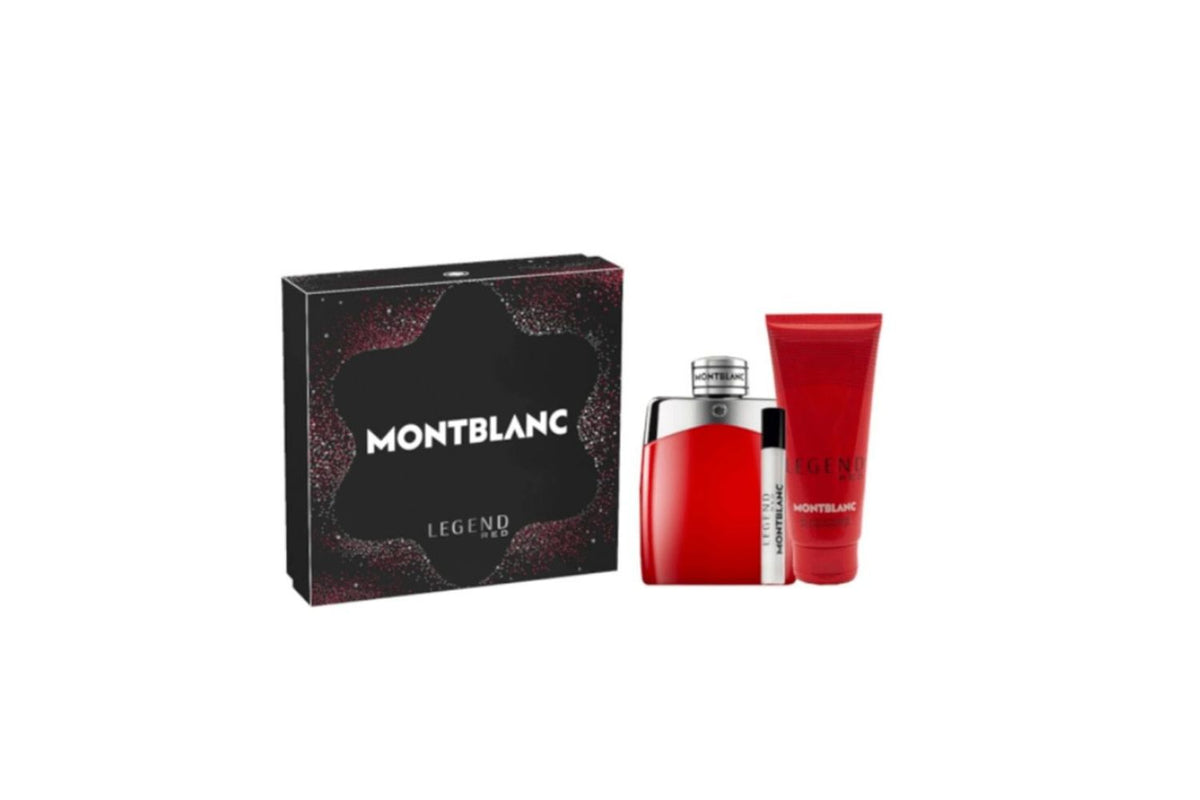 Mont Blanc Legend Red Gift Set | Eau De Parfum And Shower Gel | 100ml And 75ml