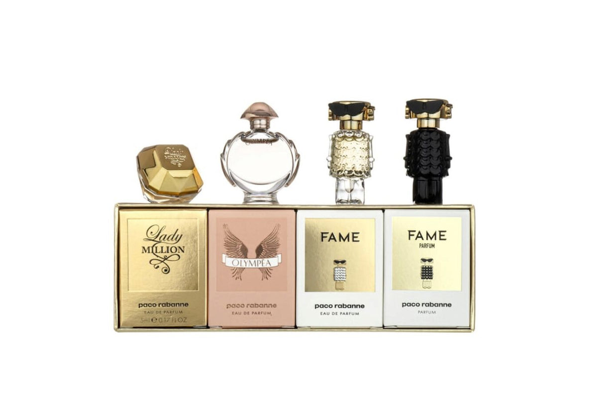 Paco Rabanne Women's Miniatures Gift Set | Fragrance Gift Set | Set Of 4