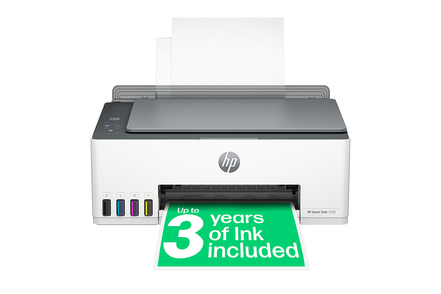 HP Smart Tank Plus 5105 Wireless All-in-One Colour Printer | Scan & Copy | 3 Months Free Instant Ink with HP+