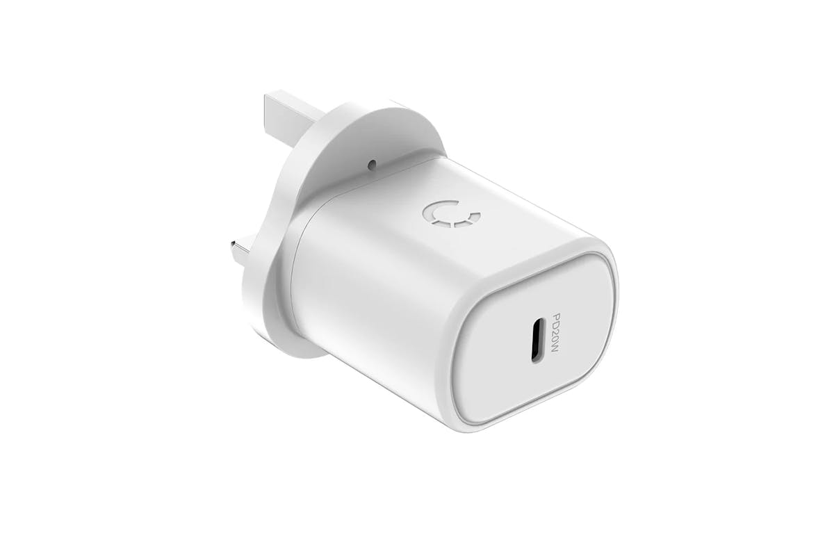 Cygnett PowerPlus 20W USB-C PD Wall Charger | White