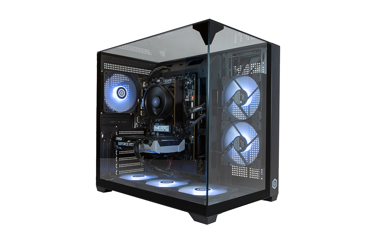‎CyberPowerPC Trigon AMD Ryzen 5 | RTX 5060 | 32GB | 1TB | Black