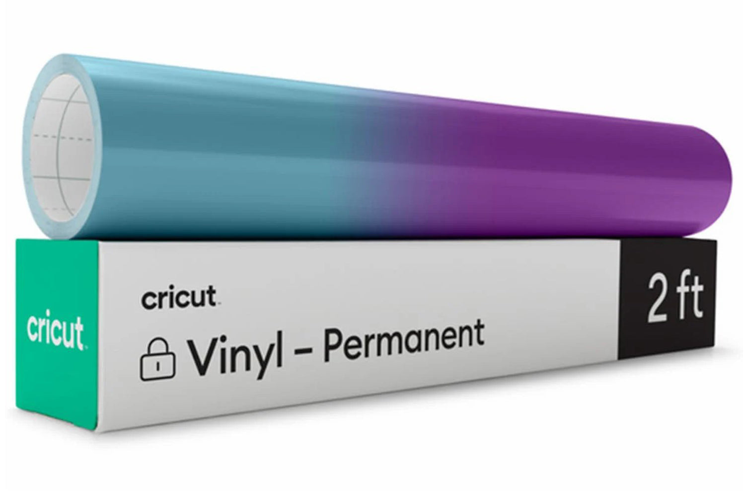 Cricut 2' Heat-Activated Color Changing Vinyl | Turquoise/Purple