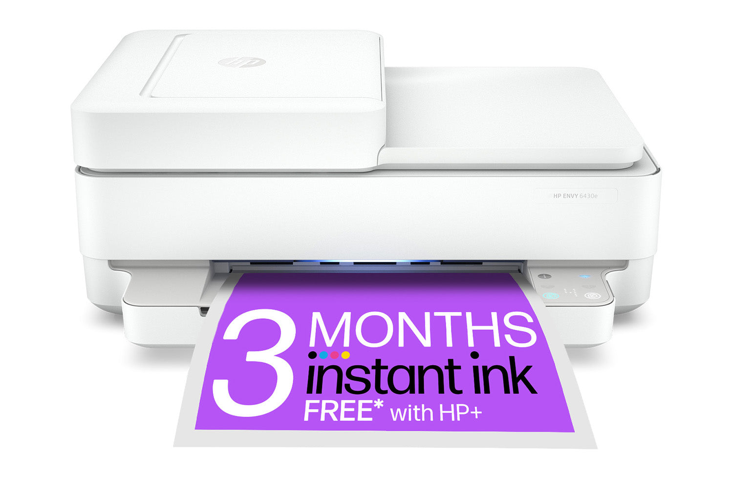 HP ENVY 6430e All-in-One Wireless Colour Printer | Scan & Copy | 3 Months Free Instant Ink with HP+