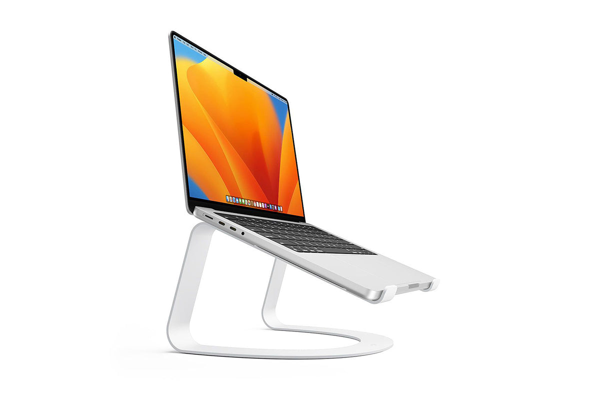 Twelve South Curve Laptop Stand for MacBook | Matte White