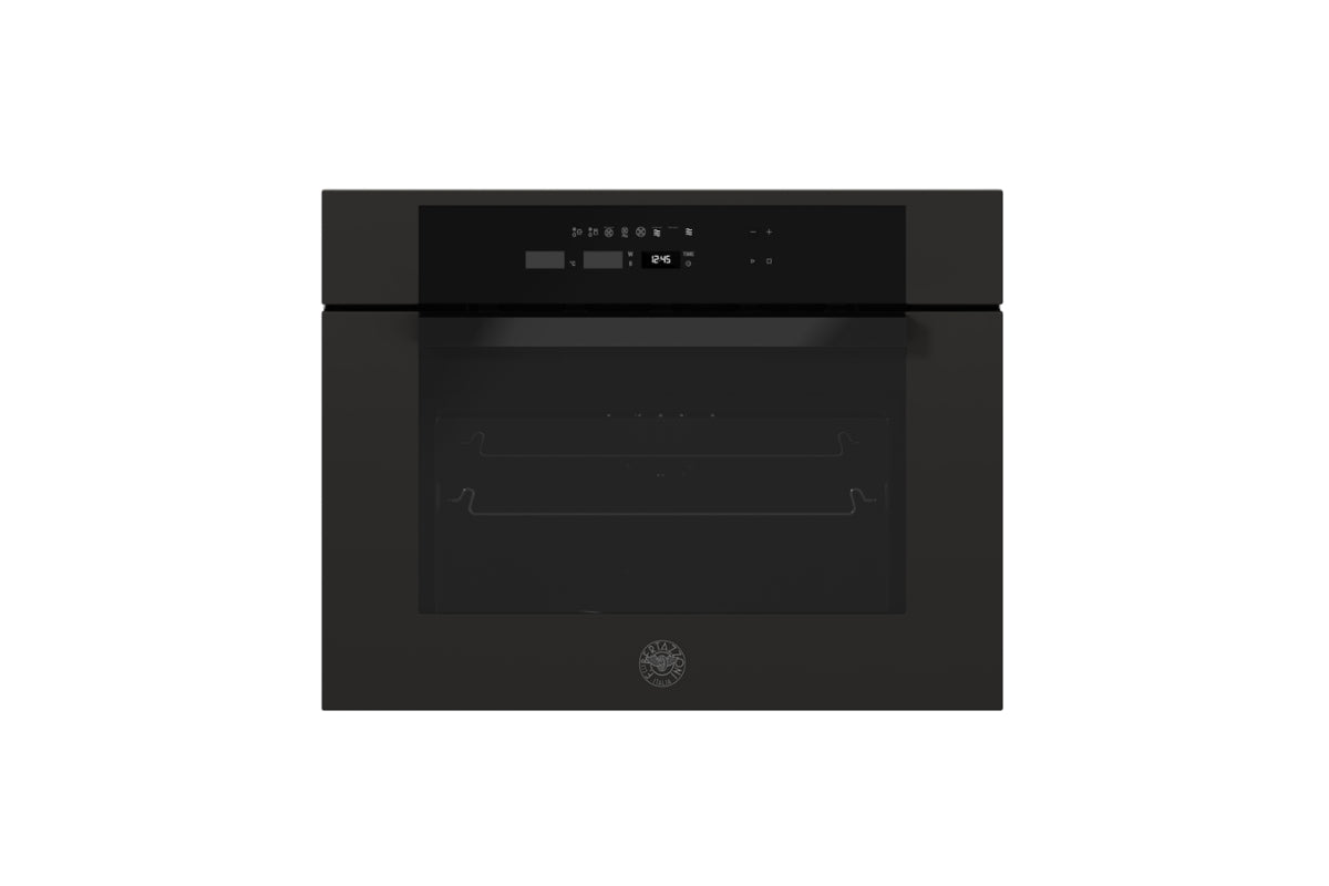 Bertazzoni Modern Series 38L Built-in Combination Microwave Oven | F457MODMWLNC | Black