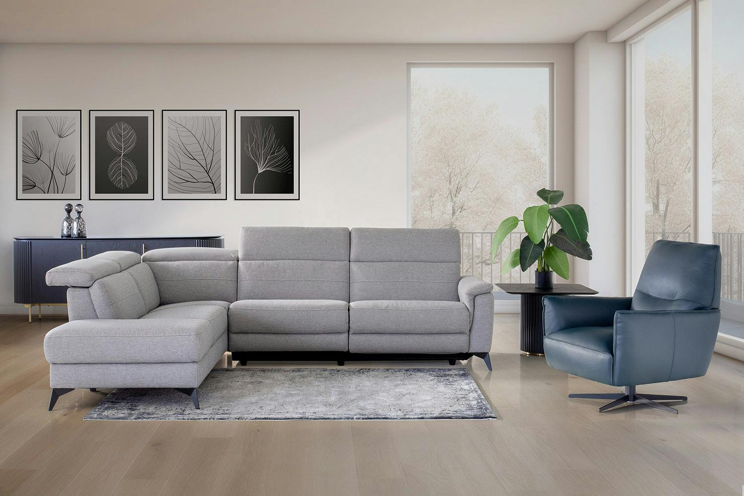 Penny Chaise Sofa Fabric Colour Options