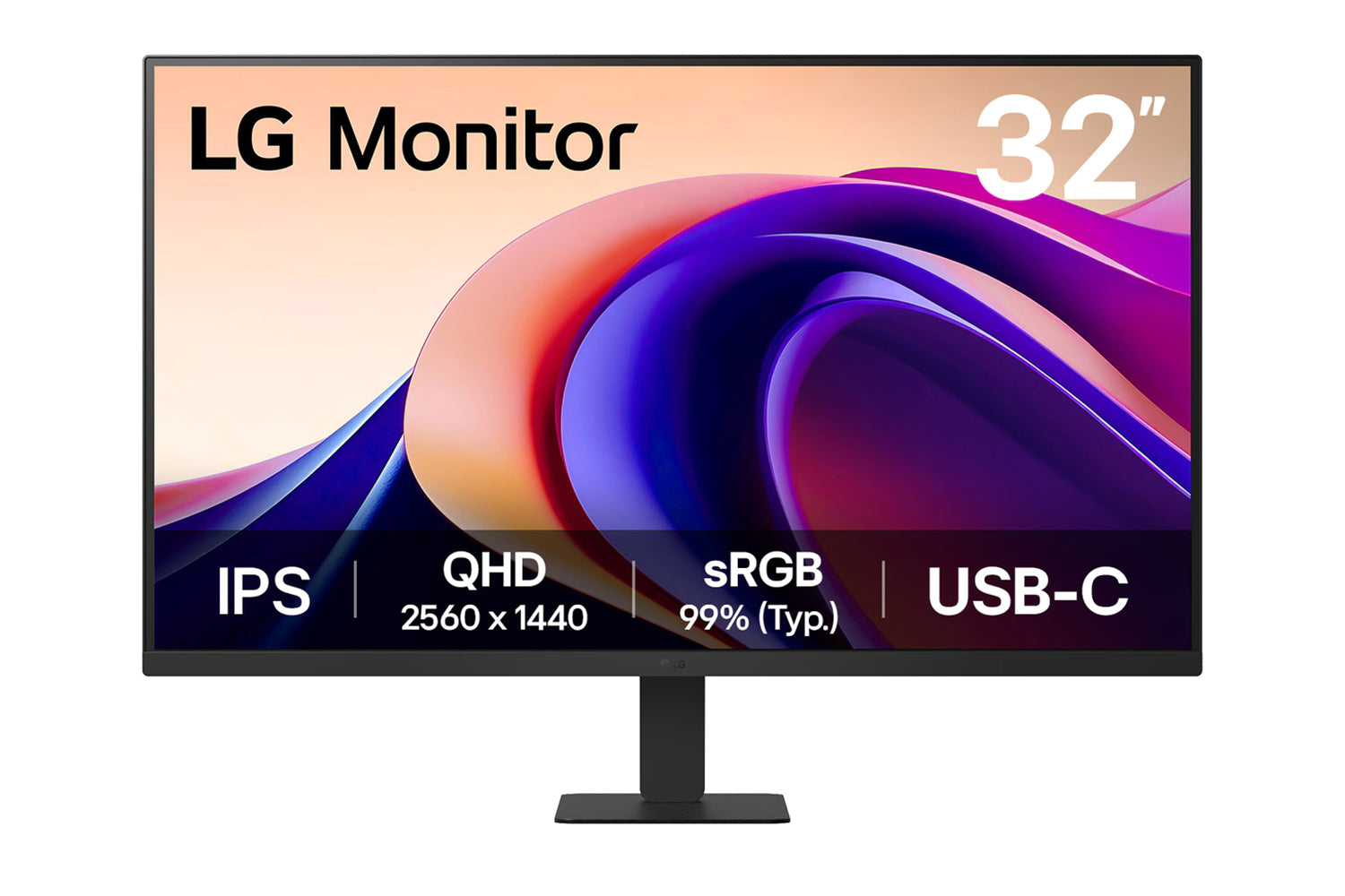 LG 32” QHD IPS Flat Monitor | 32U631A-B.AEKQ