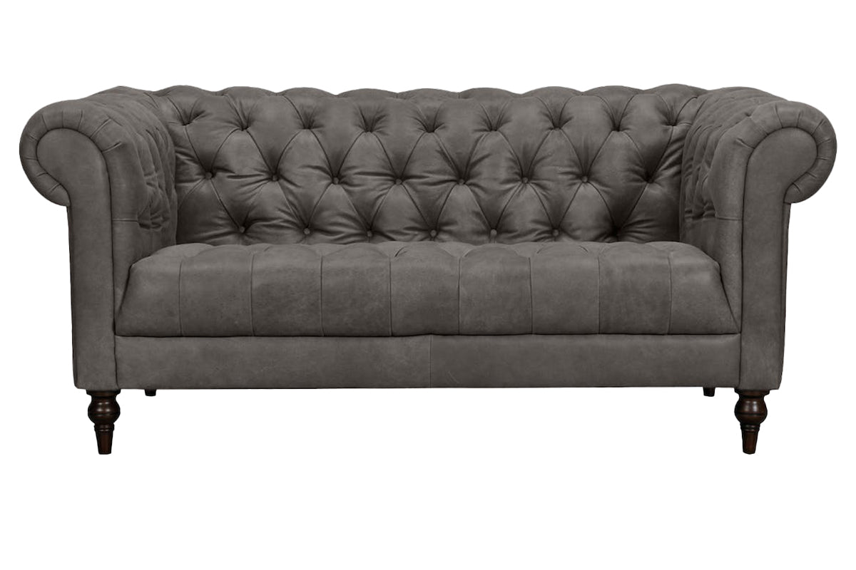 Franco 2 Seater | Leather | Anthracite