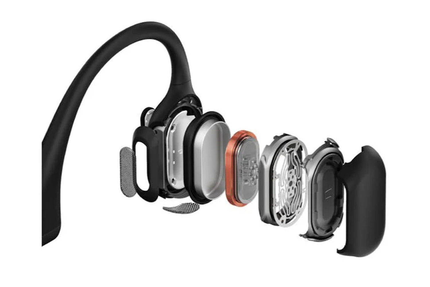 Shokz OpenRun Pro Open-Ear Wireless Headphones | Black