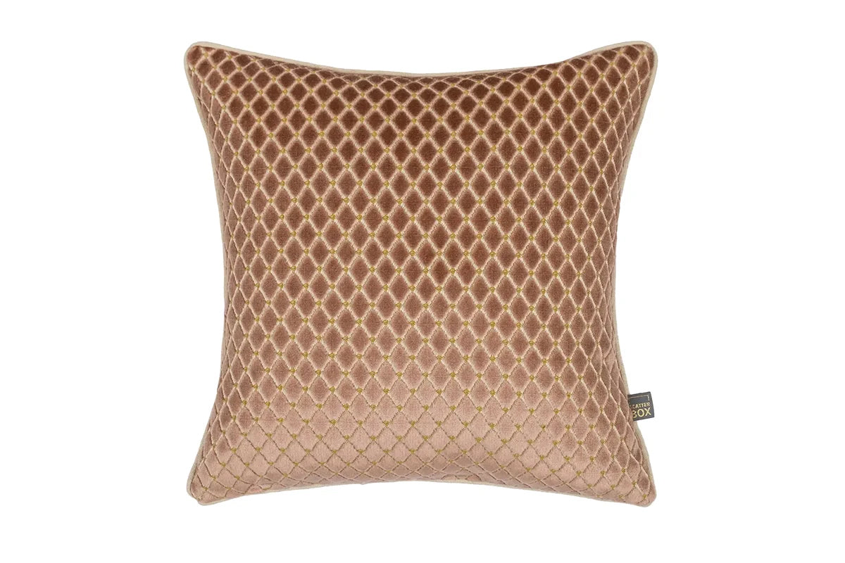 Scatter Box | Monaco Cushion | Rose | 43 x 43 cm