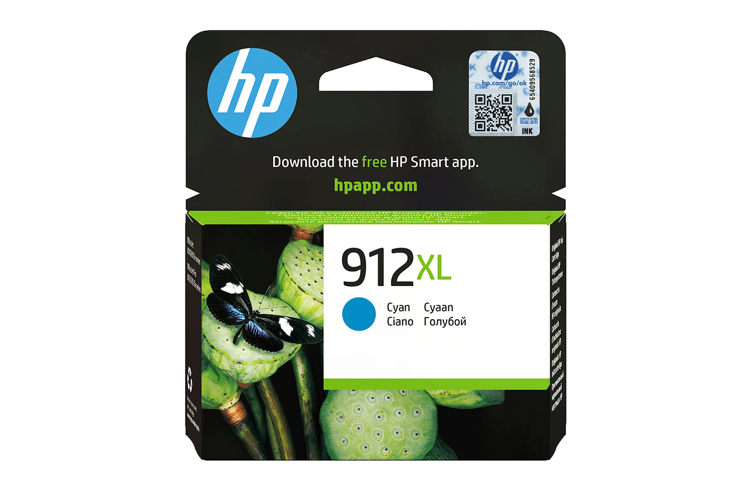 HP 912XL High Yield Original Ink Cartridge | Cyan