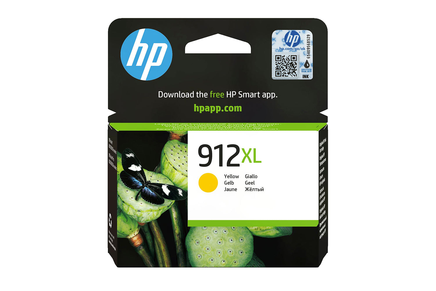 HP 912XL High Yield Original Ink Cartridge | Yellow