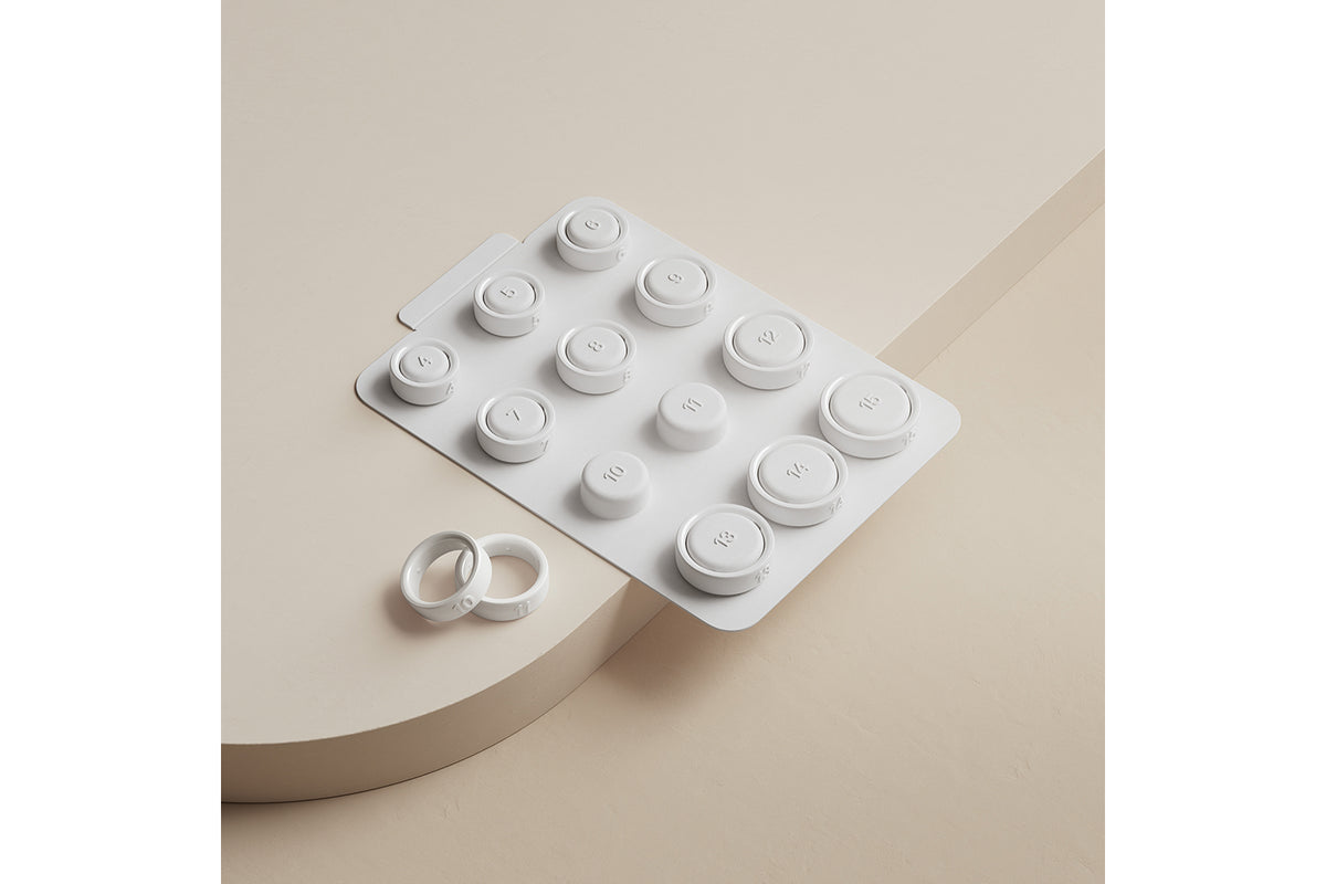 Oura Ring 4 Sizing Kit | Size 4 to 15-3