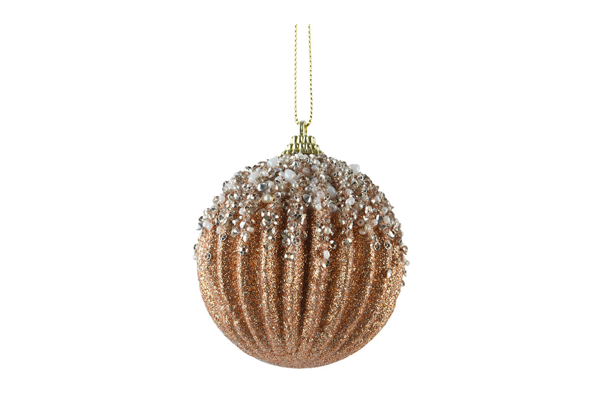 Christmas Decoration | Shatterproof Bauble | 8cm | Pearl