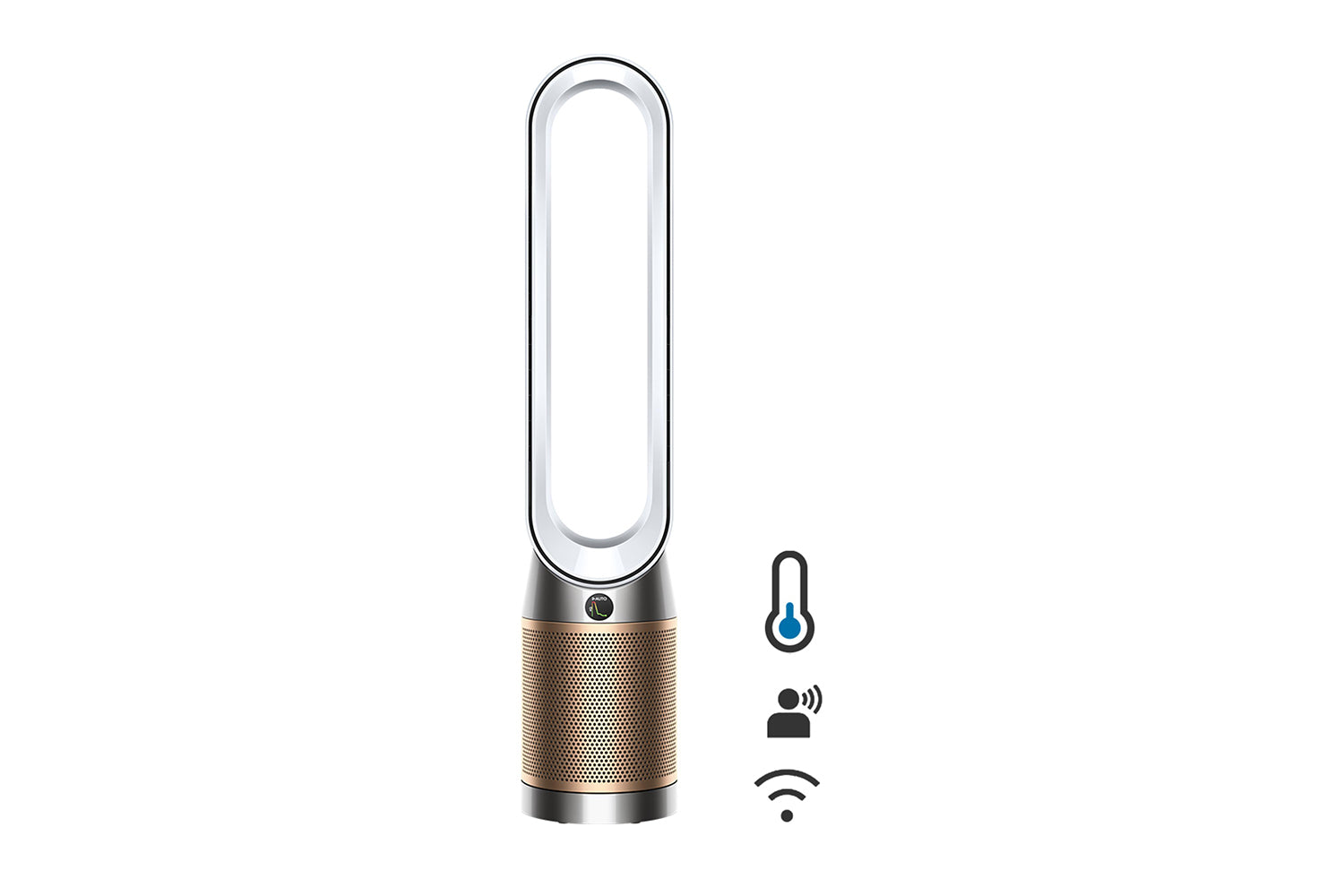 Dyson TP09 HEPA Cool Formaldehyde Purifying Fan | 463372-01 | White/Gold