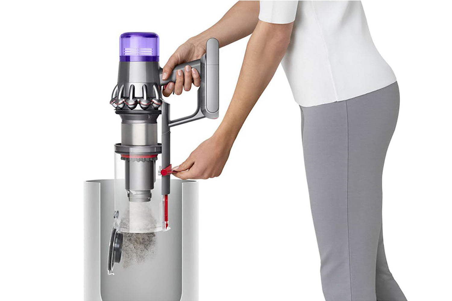 Dyson V11 Advanced Cordless Vacuum Cleaner | 479332-01 | Nickel/Purple