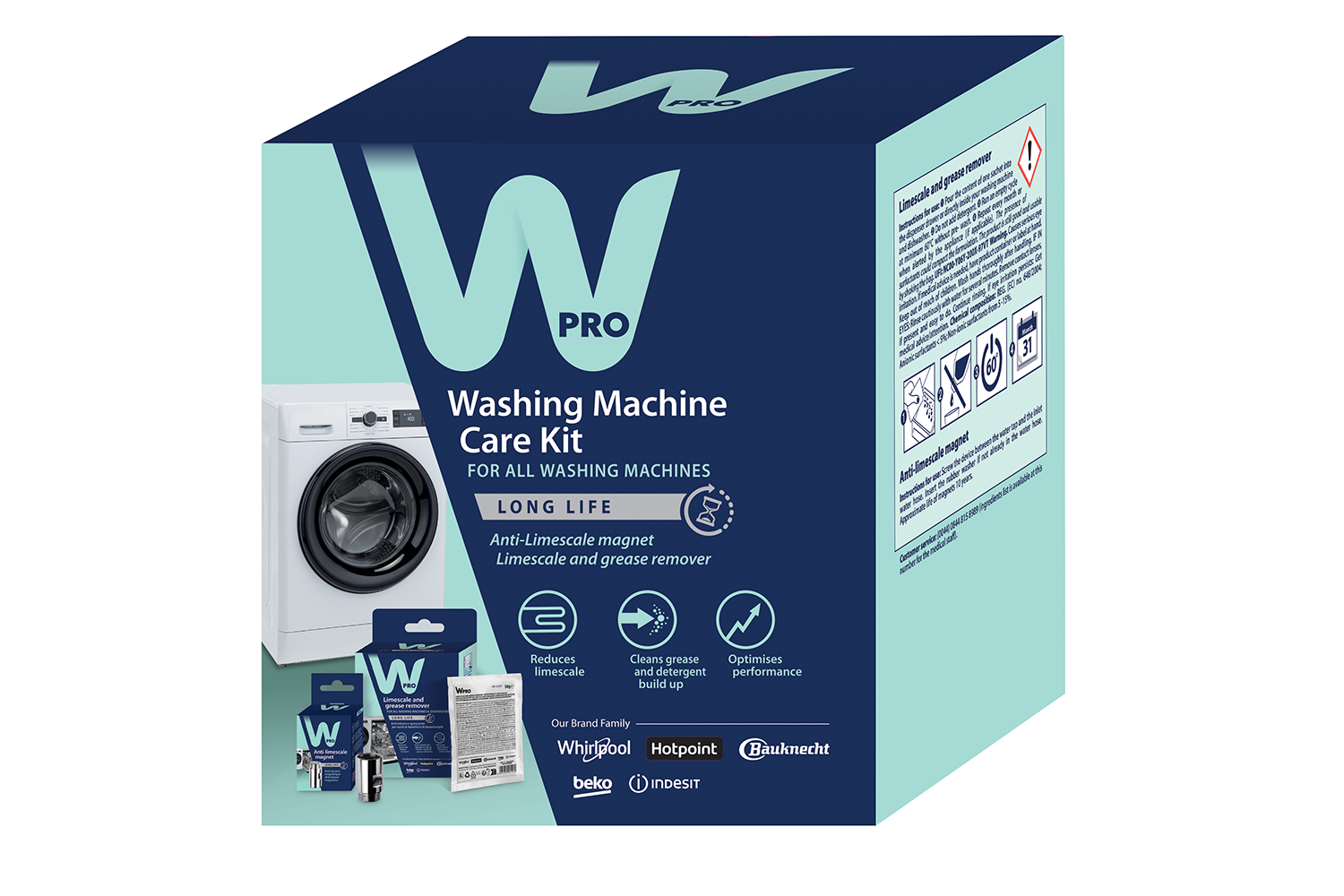 Wpro Washing Machine Care Kit | 484000008619