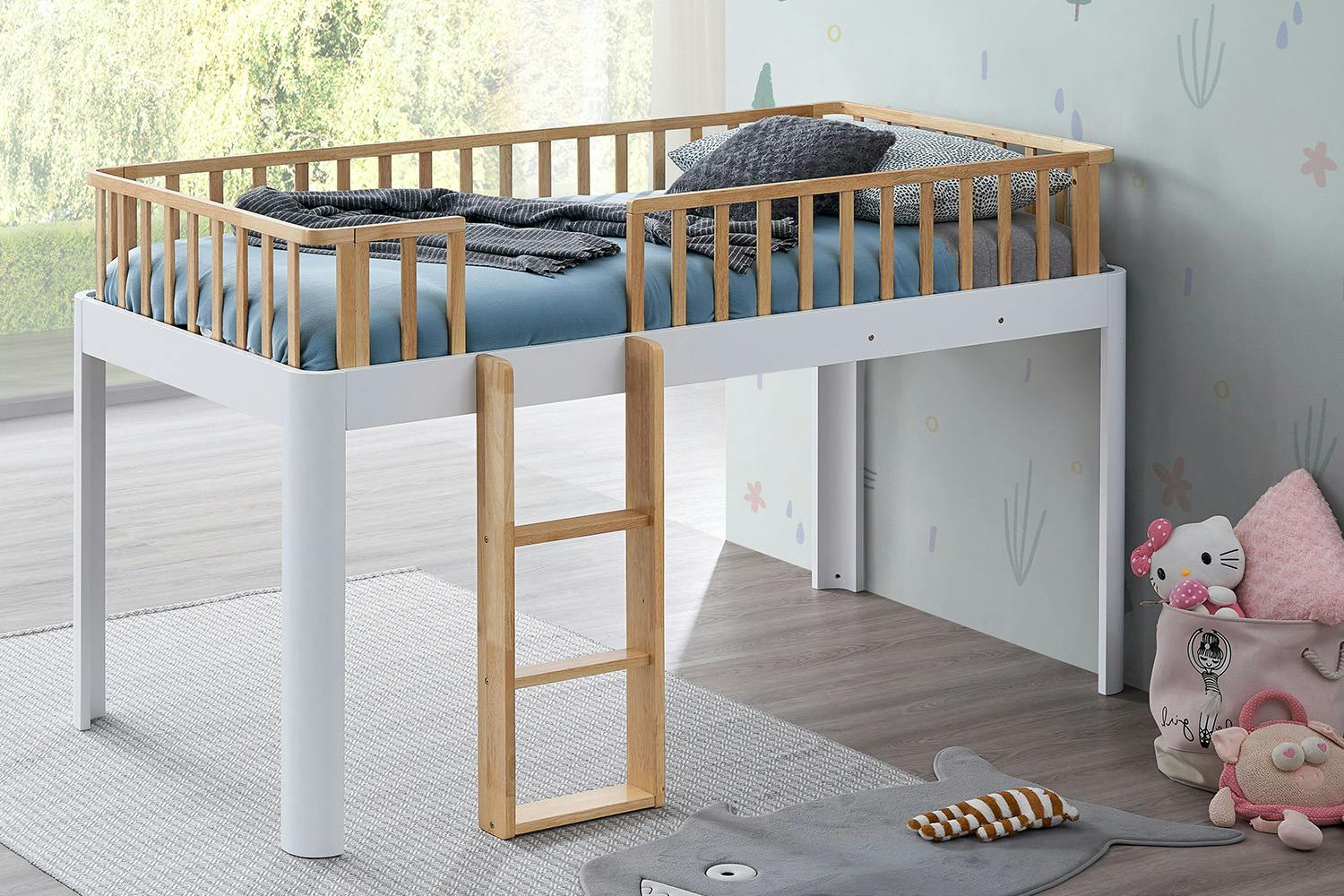 Poppy Loft Bed | White