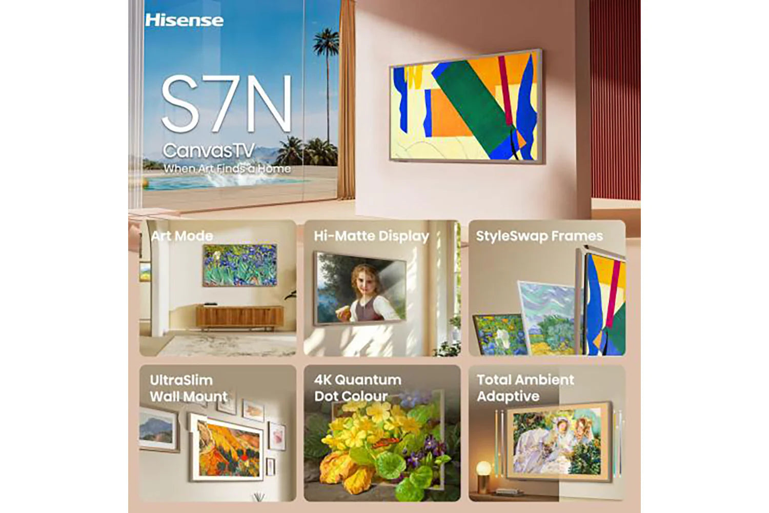 Hisense Canvas S7NQ 55