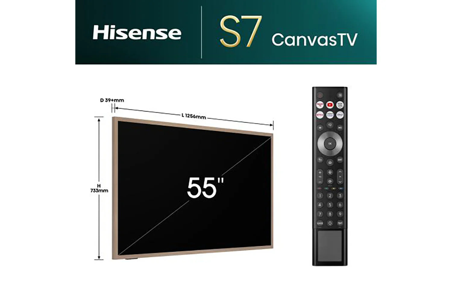 Hisense Canvas S7NQ 55