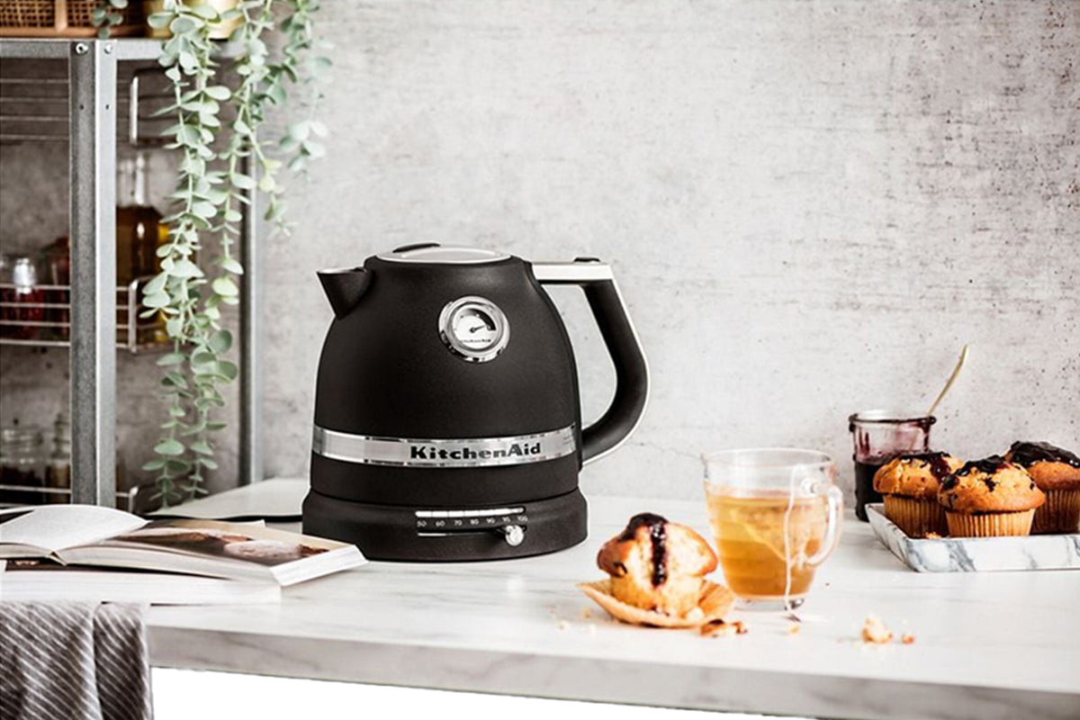 KitchenAid 1.5L Electric Kettle | 5KEK1522BBK | Cast Iron Black-2