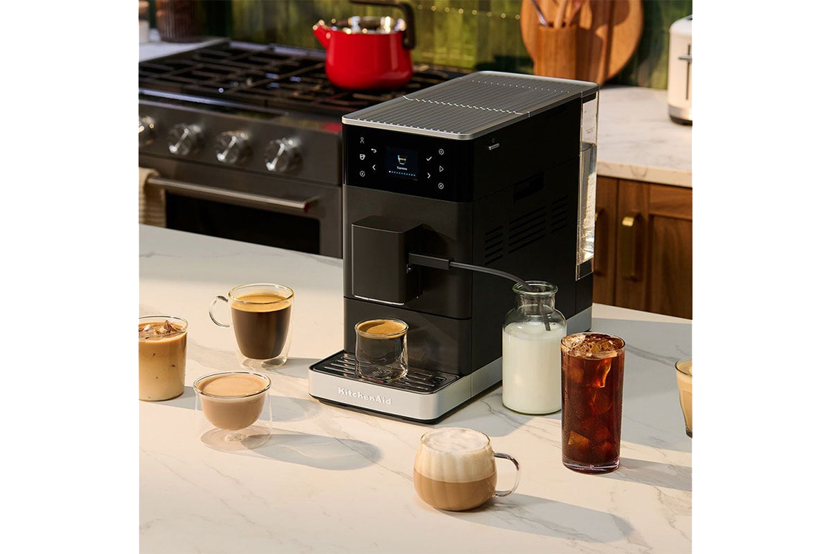 KitchenAid KF3 Fully Automatic Espresso Coffee Machine | 5KES8453BBM | Matte Black-6