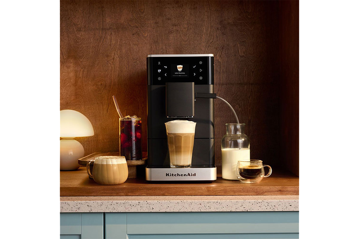 KitchenAid KF3 Fully Automatic Espresso Coffee Machine | 5KES8453BBM | Matte Black-7