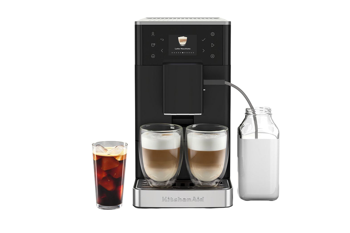 KitchenAid KF3 Fully Automatic Espresso Coffee Machine | 5KES8453BBM | Matte Black