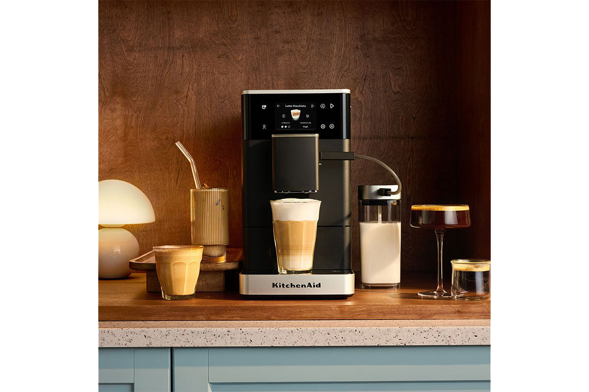 KitchenAid KF4 Fully Automatic Espresso Coffee Machine | 5KES8454BBM | Matte Black-5