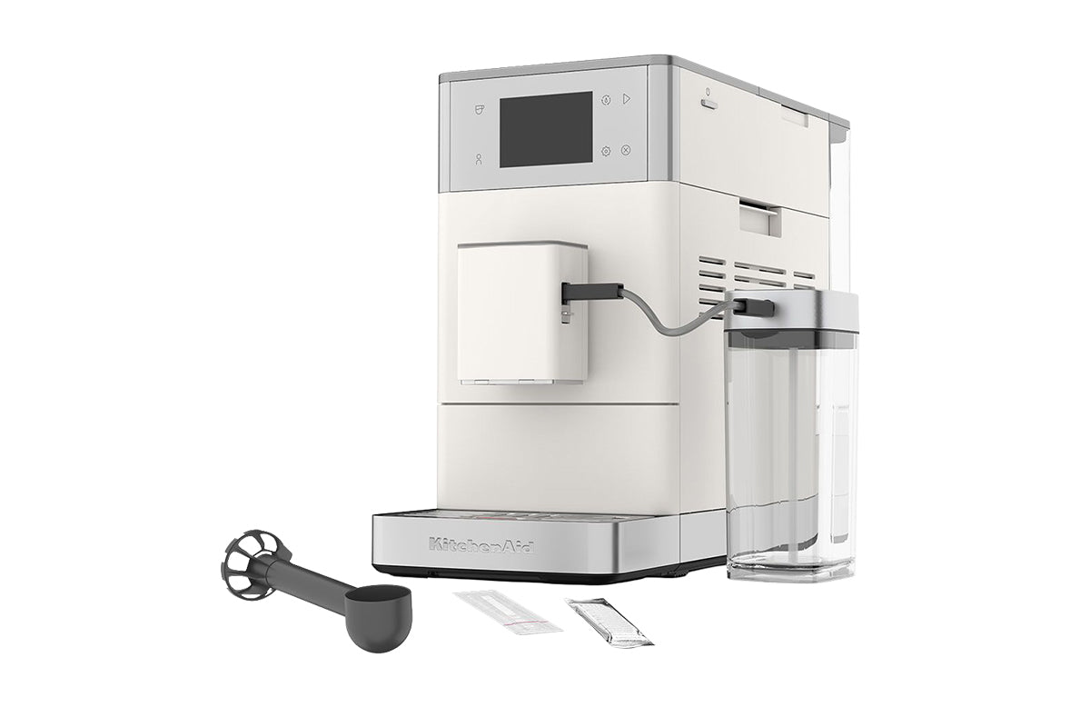 KitchenAid KF4 Fully Automatic Espresso Coffee Machine | 5KES8454BPL | Porcelain White-3