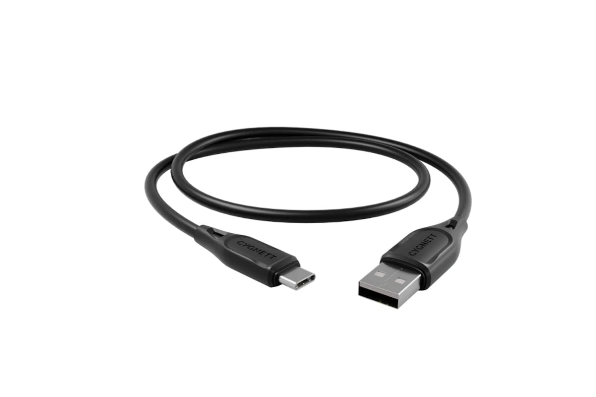 Cygnett Essentials Gen 2 USB-C to USB-A (2.0) Cable | 1m | Black