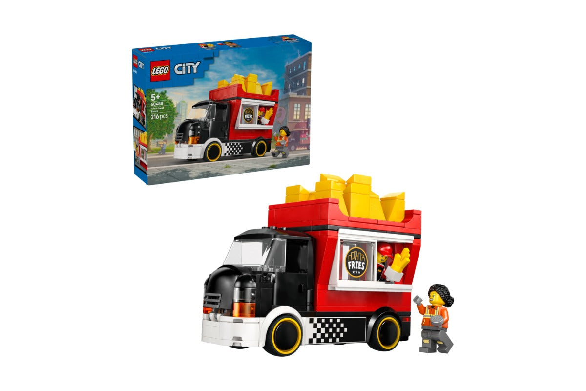 LEGO City Fries Food Truck Toy Building Set | 60488