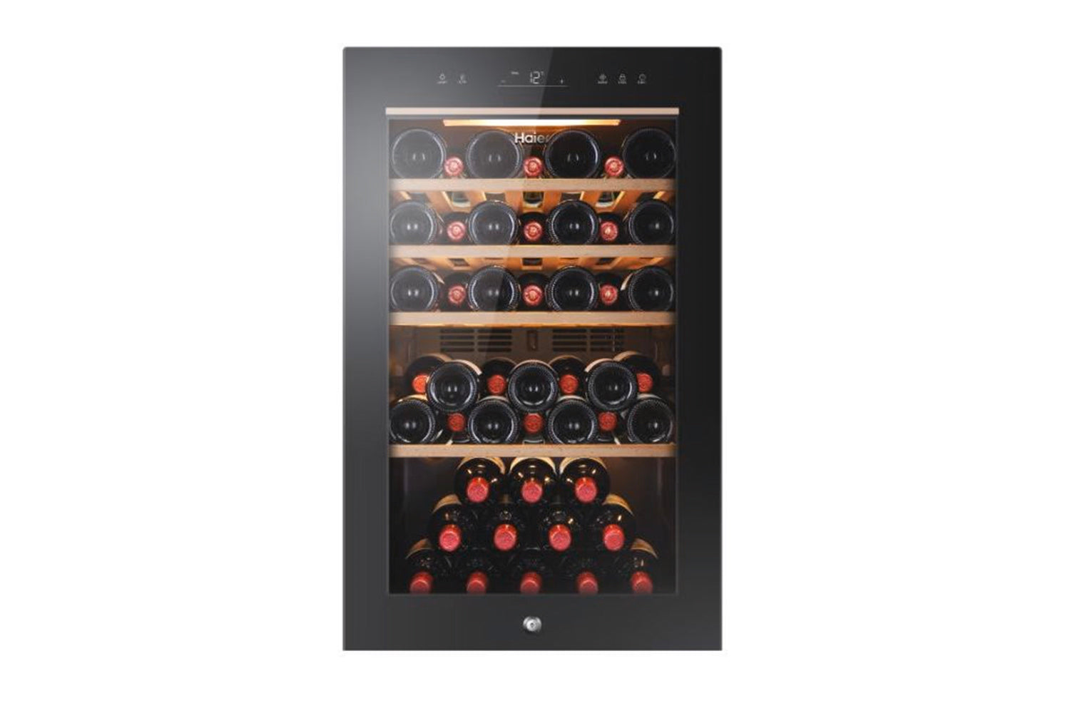 Haier Wine Bank 50 Series 3 Freestanding 49 Bottle Wine Cooler | HWS49GA
