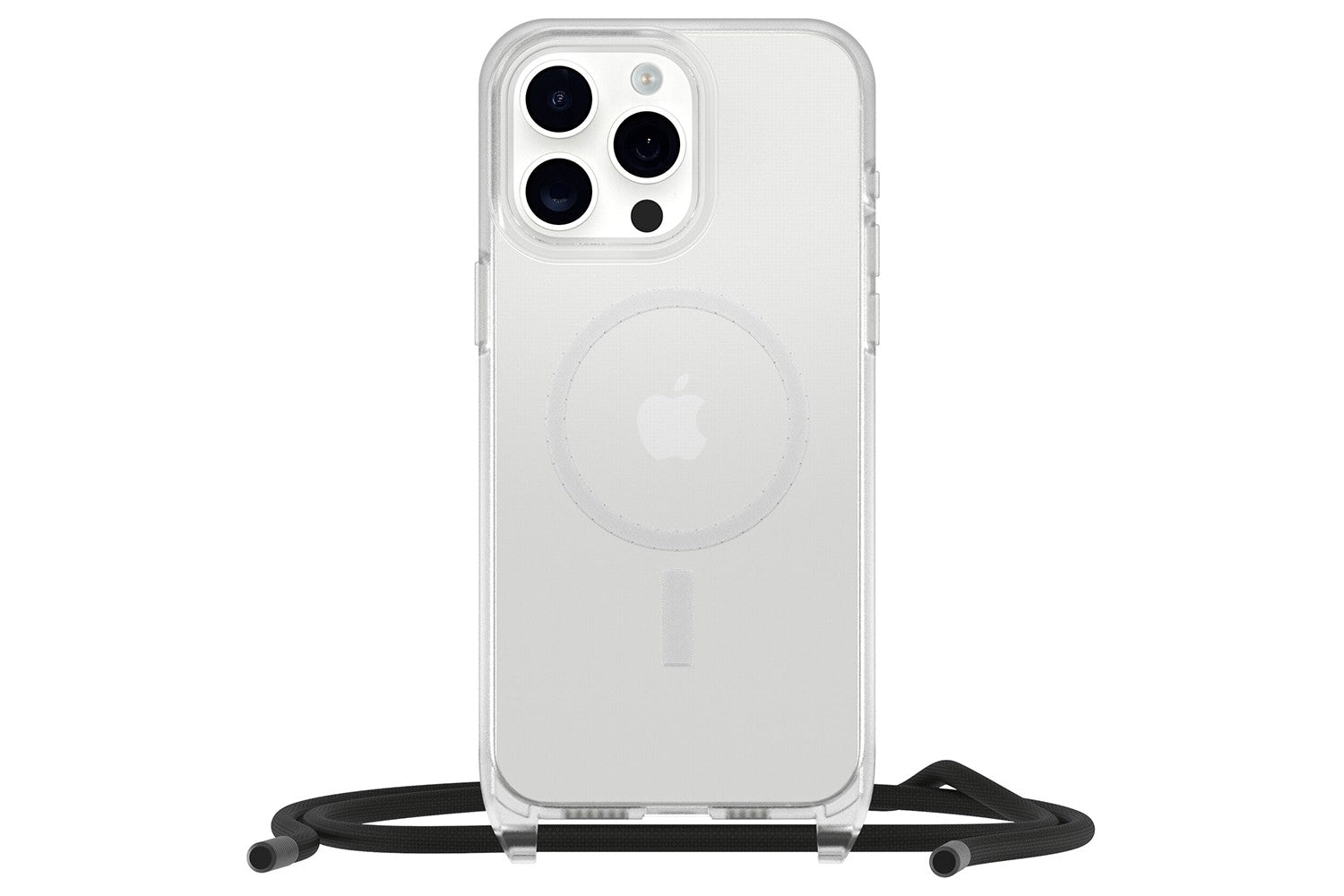 Otterbox React Series Necklace MagSafe iPhone 15 Pro Max Case | Clear