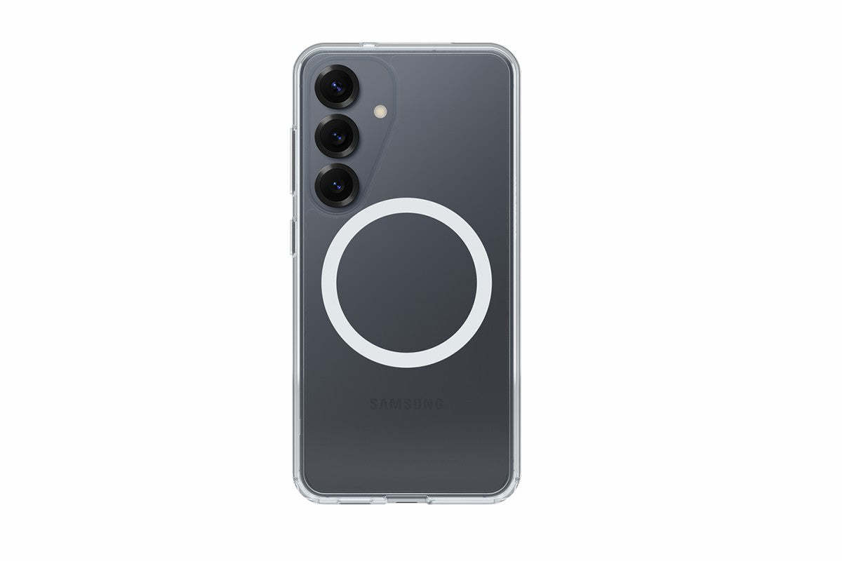 OtterBox Symmetry Series with Magnets Case for Samsung Galaxy S25 | Clear
