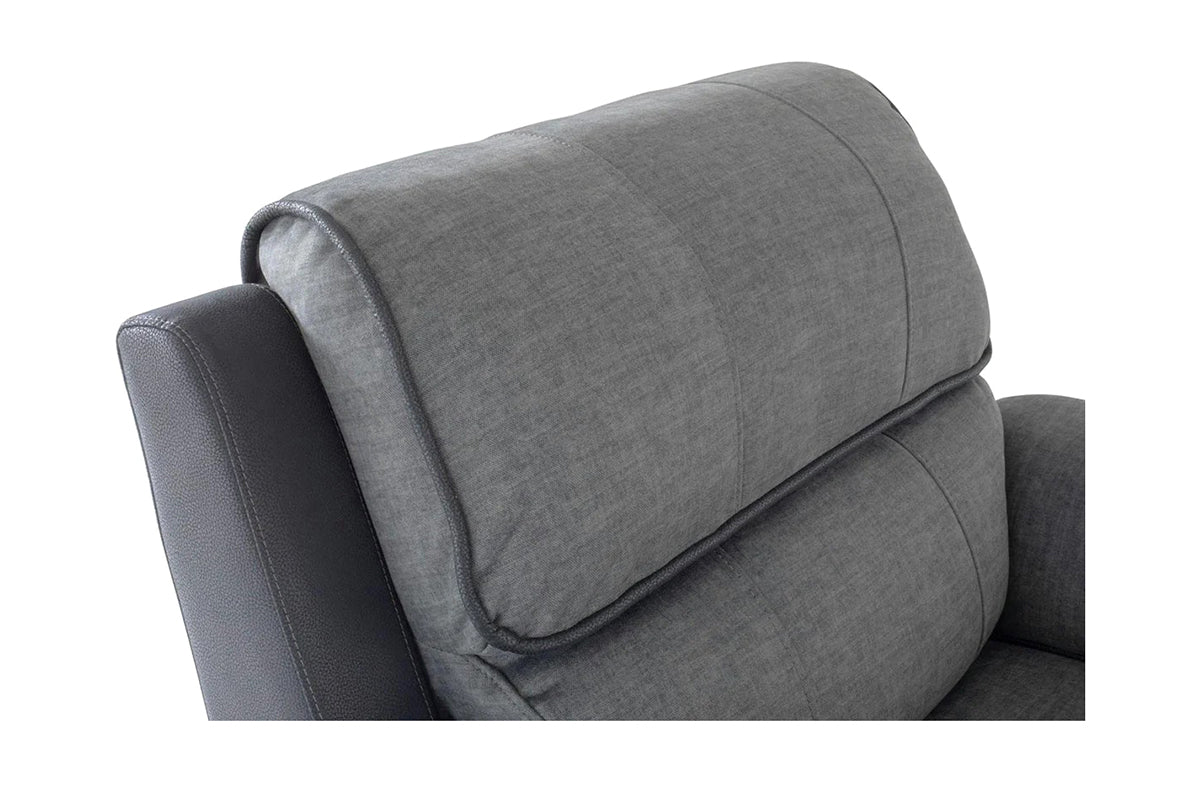 Potts Armchair | Manual Recliner | Fabric | Grey